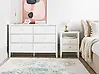 6 Drawer Chest ASSISI White