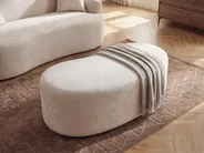 Ottoman AMAL Fabric Light Beige_1145711
