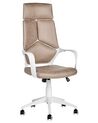 Kontorstol sandbeige/hvit DELIGHT_834158