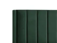 Bett mit Lattenrost Samtstoff VILLETTE 140 x 200 cm Dunkelgrün_832666