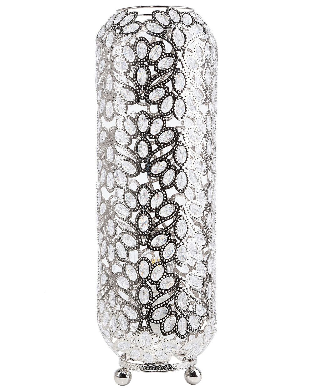Silver moroccan floor lamp hot sale