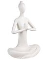 Garden Statue YOGHINA Woman 60 cm White