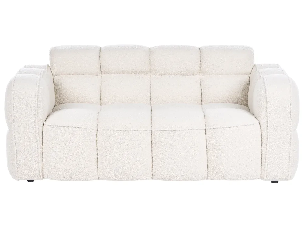 Sofa 2 Seater UTANA Boucle Off-White_1057364