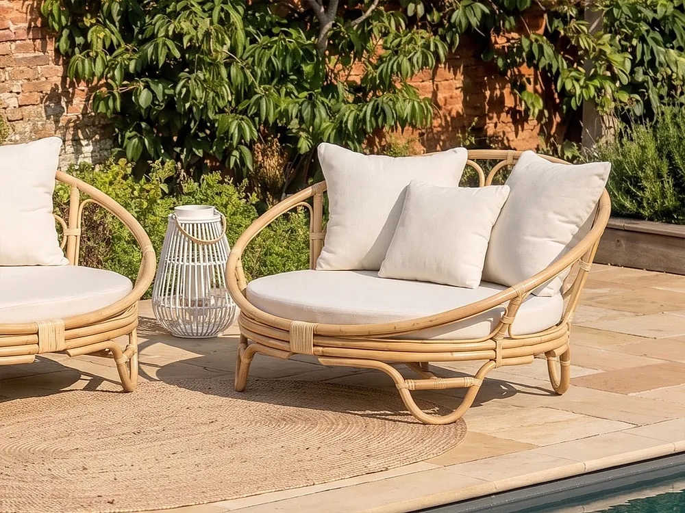 2 db napágy ROSSANO Rattan Természetes_1155173