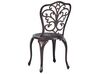 Metal Garden Bistro Set Brown TRIORA/ANDALO_931813