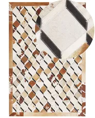 Rug SERINOVA Brown 160 x 230 cm Leather_780618