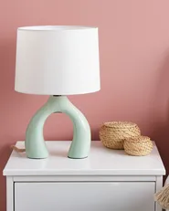 Table Lamp ABBIE Ceramic Light Green_891587