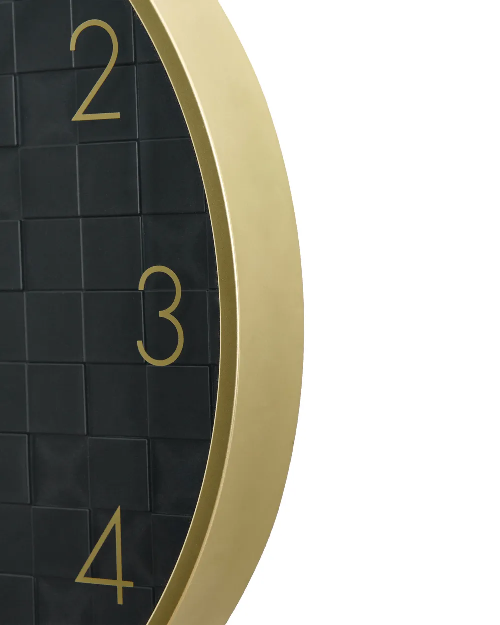 Wandklok CREUSE 40 cm Zwart_1151138