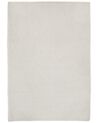 Tapis rectangulaire blanc cassé 160 x 230 cm ERZIN_848983