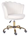 Boucle Desk Chair White MONTICELLO II_886452