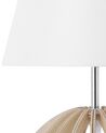 Fehér fa asztali lámpa 41 cm SAMO_695010