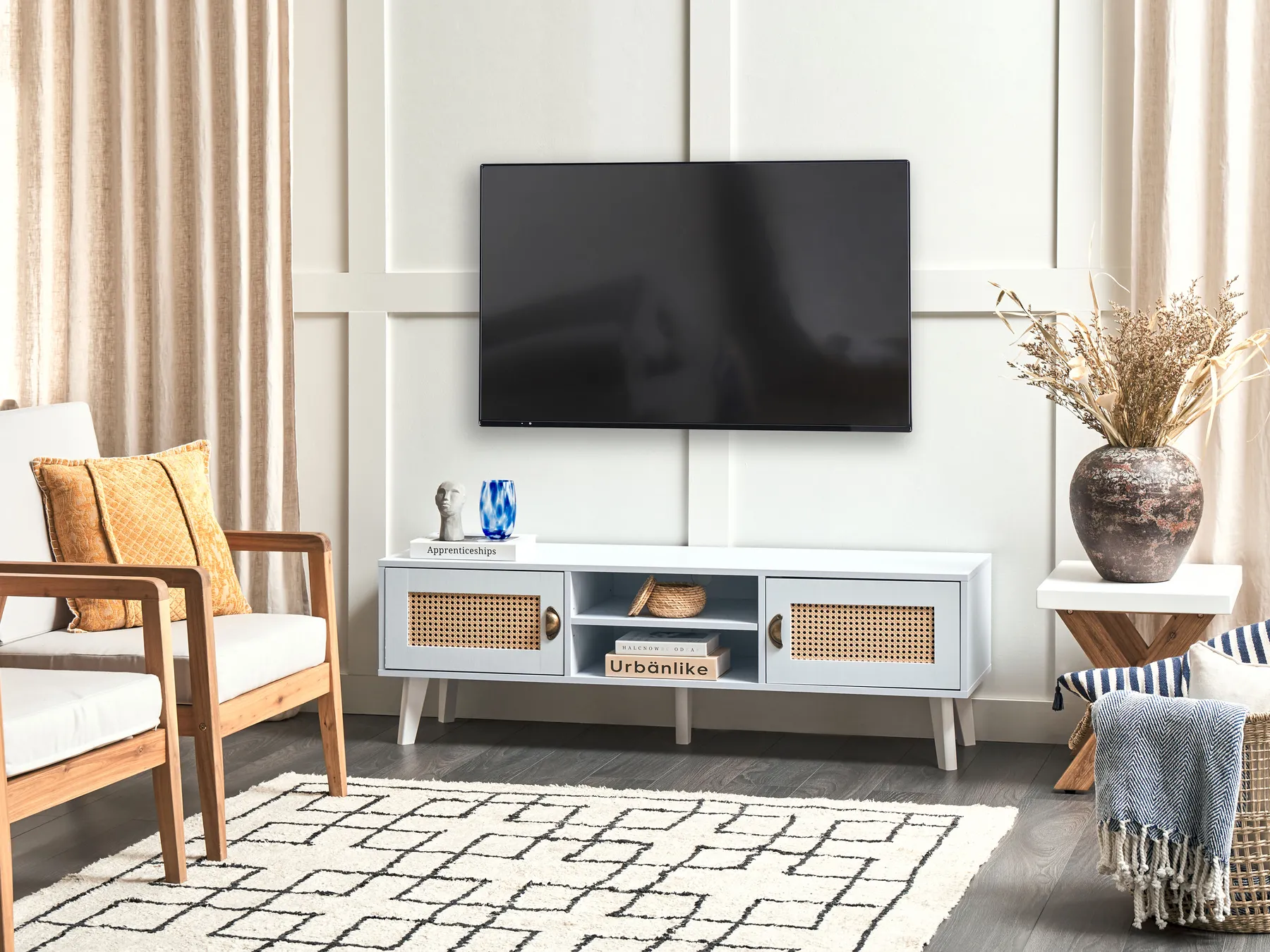 Mobile TV PARTON Bianco sporco_829031