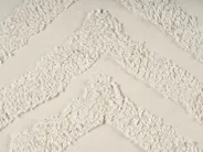 Zestaw 2 poduszek dekoracyjnych CRATAEGUS 40 x 60 cm Bawełna Jasnobeżowy Wzór geometryczny_835184