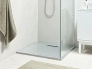 Shower Tray AZZURRO 800 x 800 x 30 mm Grey_968668