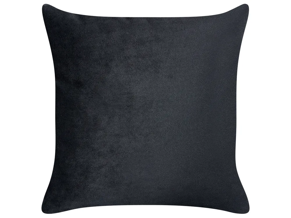Right-Hand Chaise Longue MERI with Storage Velvet Black_914252