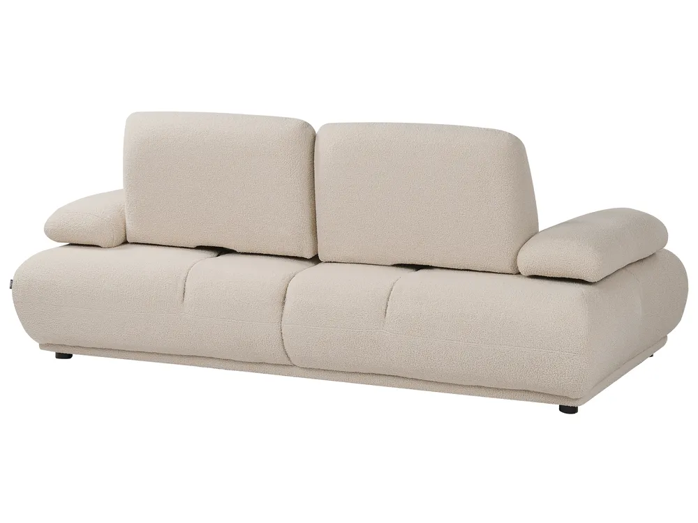 Divano 3 posti NACKA Bouclé Beige_1056841