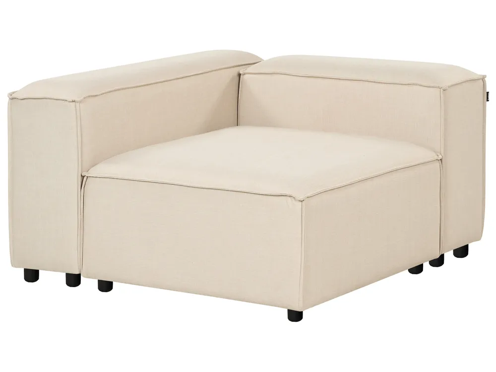 Divano modulare 3 posti ARDAL Tessuto Beige_947885