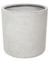 Plant Pot 42 x 42 x 42 cm Grey MESSENE_853283