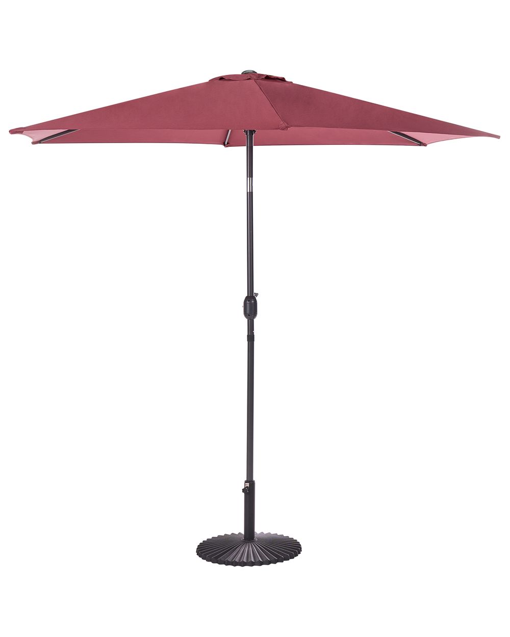 Market Parasol 266 cm VARESE Burgundy