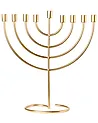 Candle Holder AMORA 50 cm Metal Gold