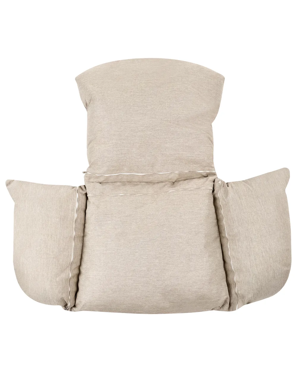 Poltrona sospesa con supporto da pavimento PALLARE Metallo Naturale_1146506