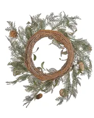 Wieniec świąteczny HOVILA 45 cm Złoty_832528