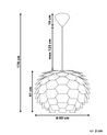 Lámpara de techo verde ø 60 cm SEGRE_684866