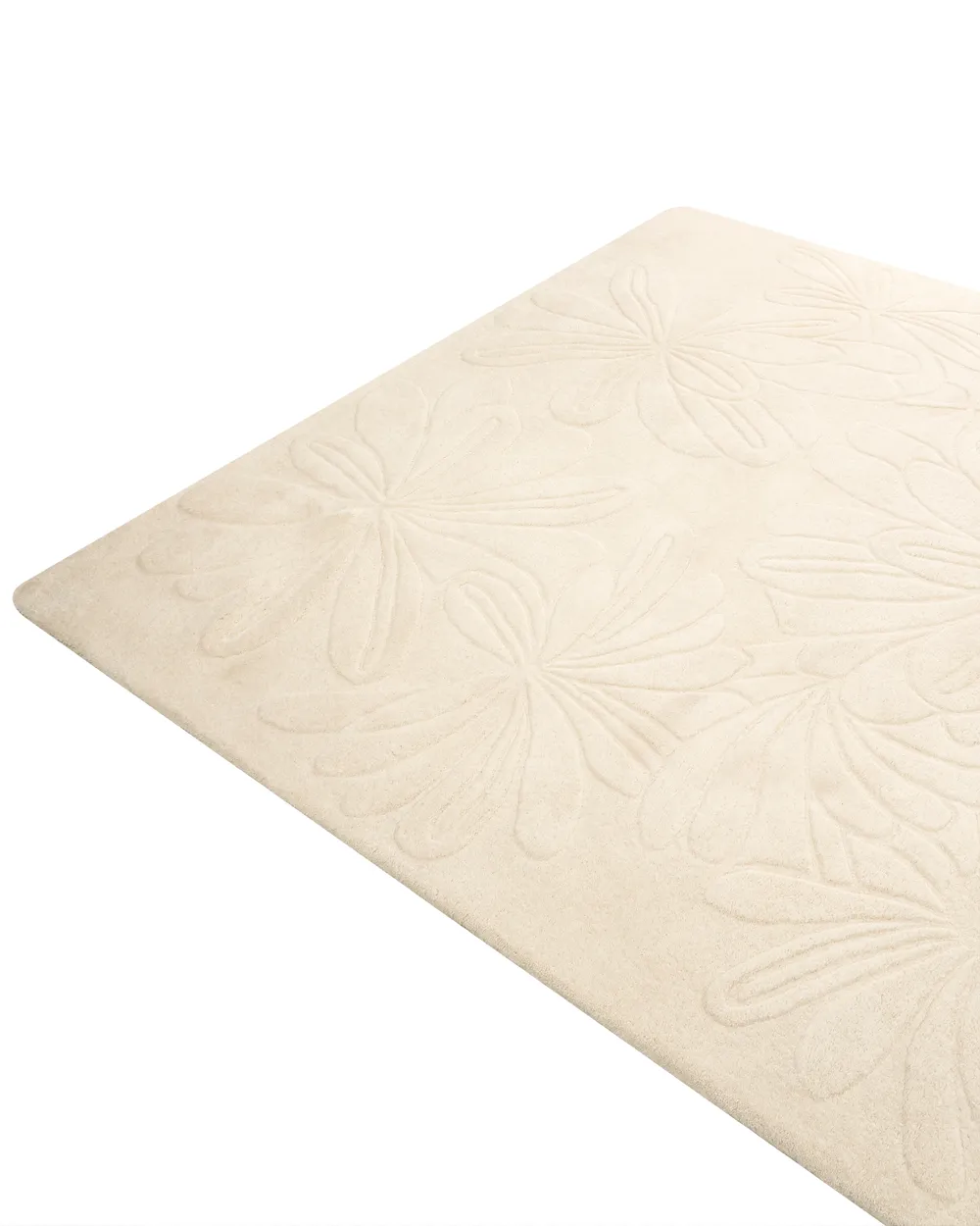 Rug CHENNAI Light Beige 200 x 300 cm Wool_1037016