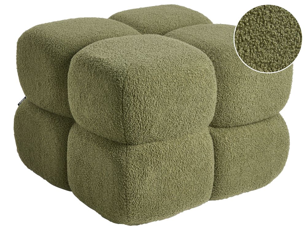Pouffe CALIENTE Boucle Green