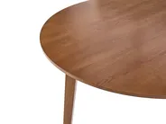 Dining Table HUNTLEY Dark Oak 140 cm 140 cm_1017329