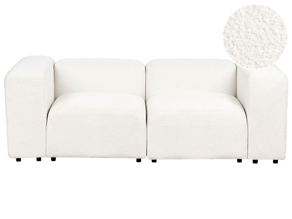 Sofa modułowa dla 2 osób FALSTERBO Boucle Biały