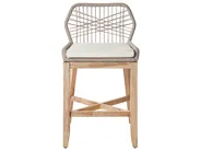 Bistro Set with Cushions TALAMONE Acacia Wood Grey_932236