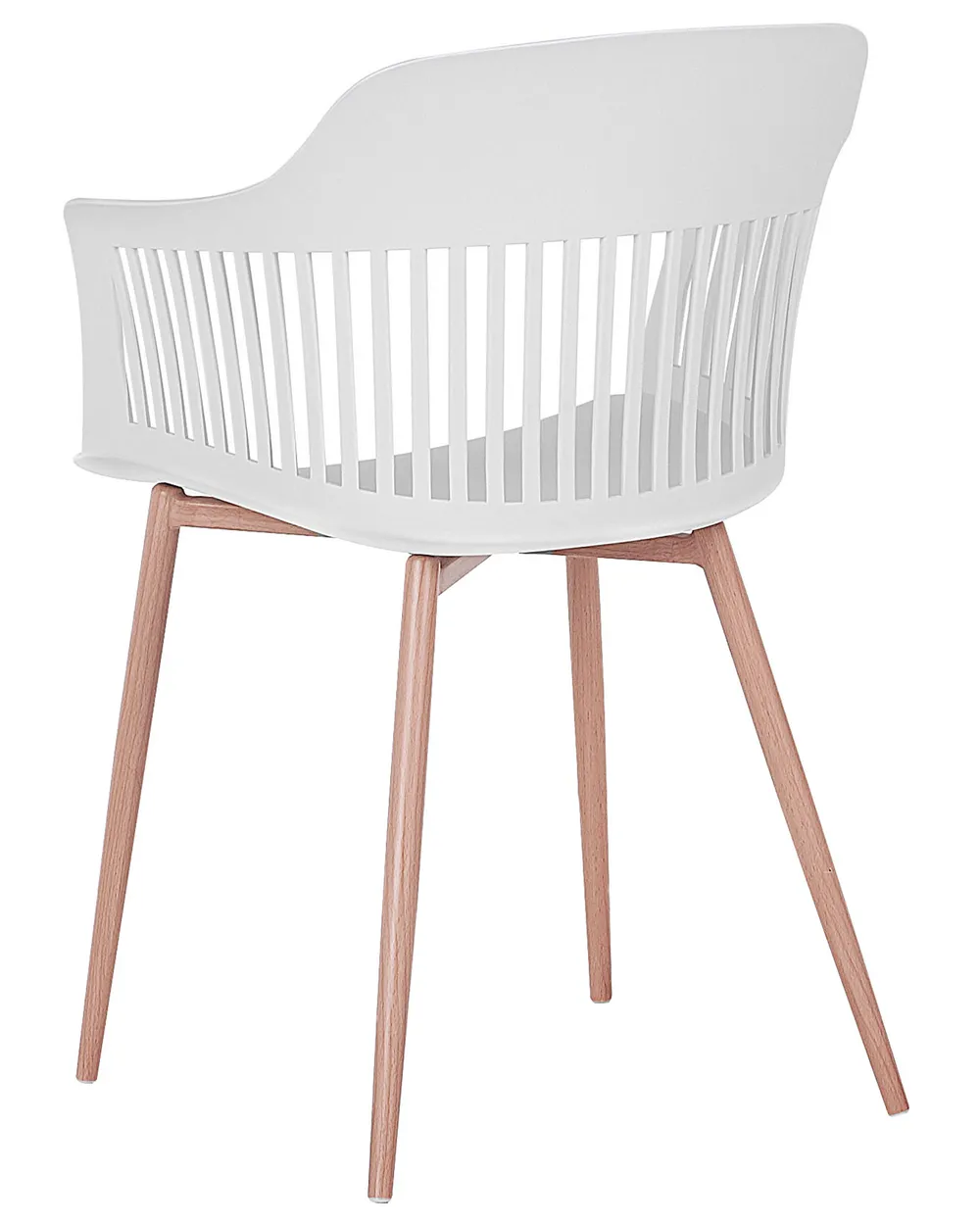 Set of 2 Dining Chairs BERECA White_783798