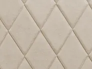 Bett mit Stauraum ROCHEFORT Samtstoff Beige 140 x 200 cm_857285