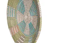 Zestaw dekoracji ściennych SONLA Trawa morska 45/35/30 cm Kolorowy_885915