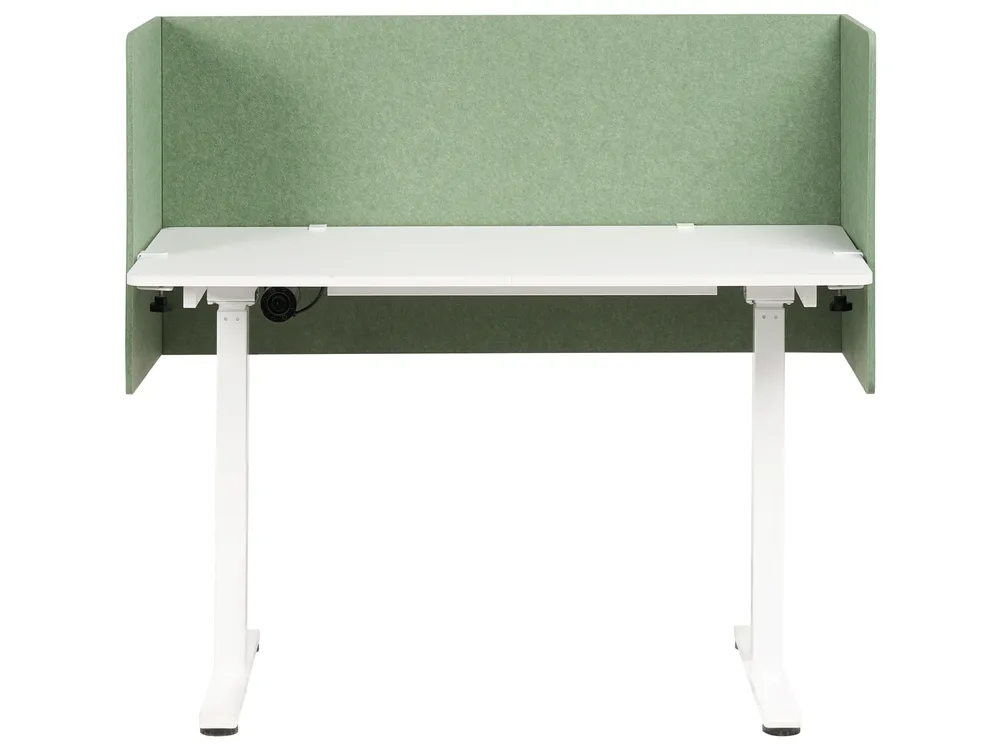 Desk Screen SOLOA 210 x 61 cm Green_1014941