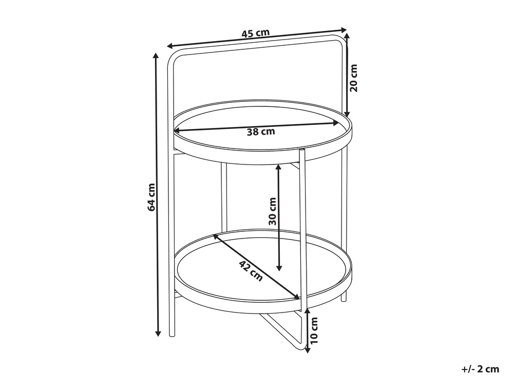 Side Table EVART Black_941864