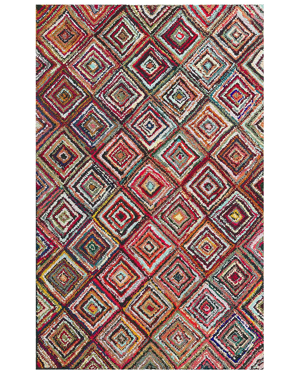 Tappeto KAISERI Multicolore 160 x 230 cm Cotone_849864