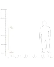 Floor Lamp RIMAVA Metal Off-White_1067536