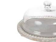 Cake Stand DENDERA Mango Wood Light Brown_902232