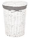 Set of 5 Willow Baskets White VAKARI_939888