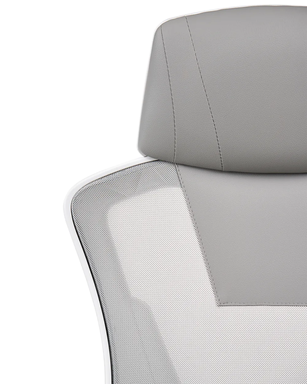 Office Chair IGNIS Faux Leather Light Grey_1073265