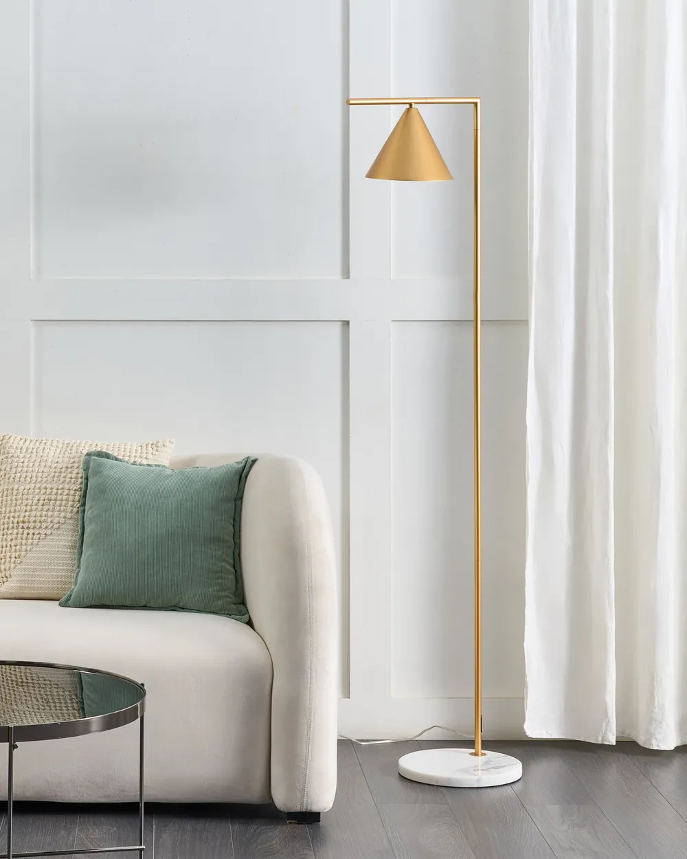 Floor Lamp MOCAL Metal Gold_867035