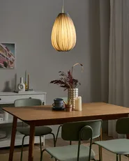 Pendant Lamp GERA Fabric Grey_1037292