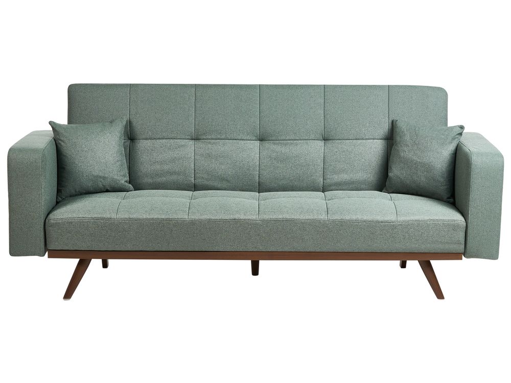 Sofa rozkładana dla 3 osób HJULBY Zielony