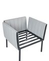 5 Seater Garden Sofa Set Light Grey SKALA_934652