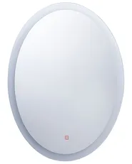 LED Bathroom Mirror VIRIAT 60 cm 80 cm Silver_780800