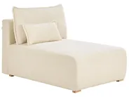 Modular Corner Sofa NERBO Boucle Off-White Right Hand_1033926