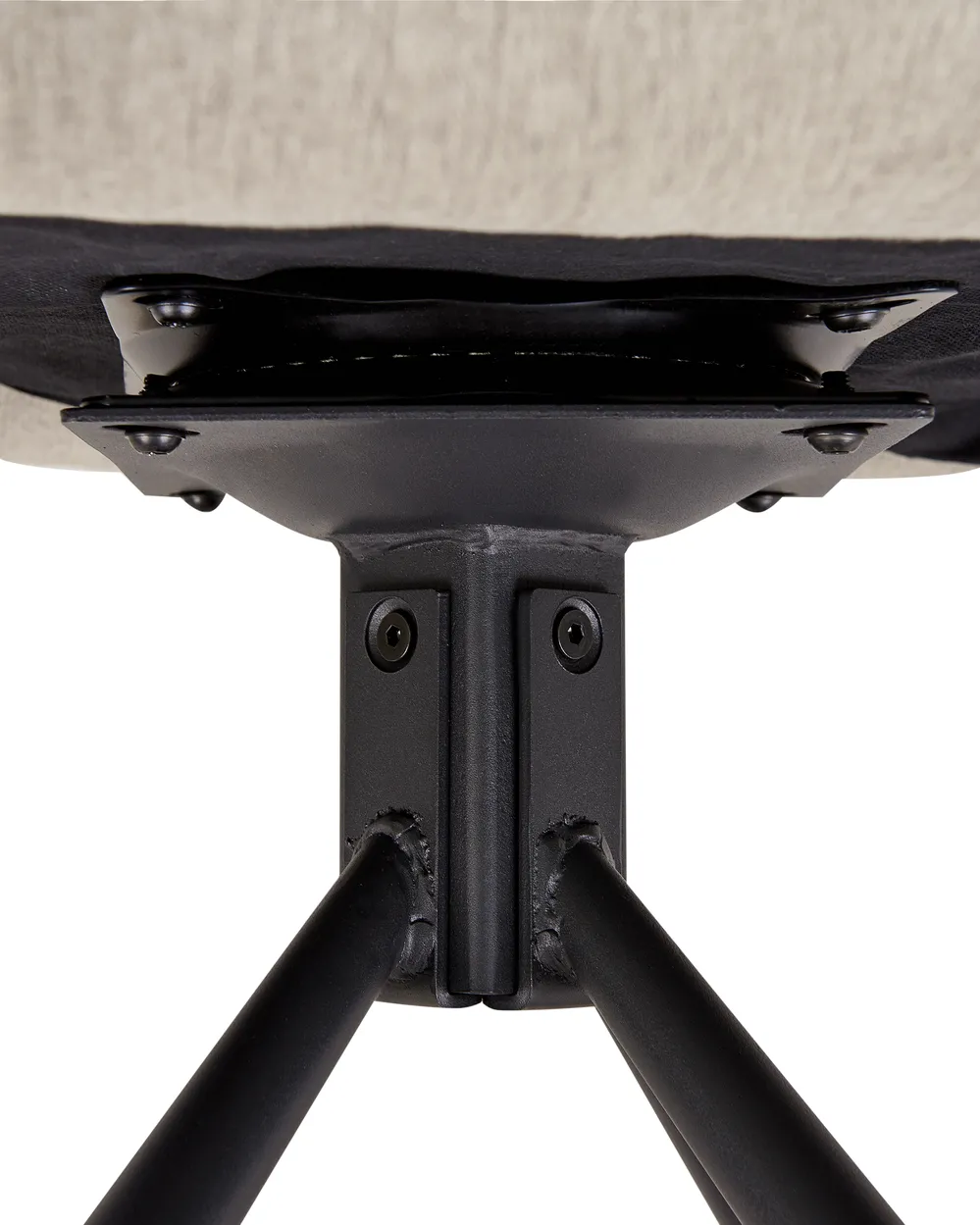 Set of 2 Dining Chairs Swivel SARDOAL Taupe_944923