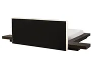Bett mit Lattenrost Bouclé ZEN 160 x 200 cm Dunkle Esche_931438